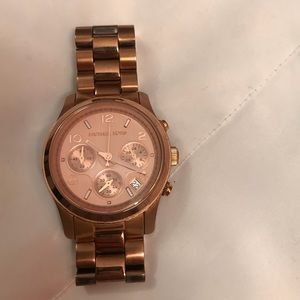 Gold Michael Kors watch